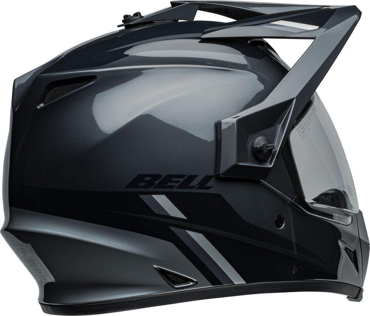 Bell MX-9 Adventure MIPS Alpine Motocross hjälm antracit/svart Förlust (59/60) Figur 8