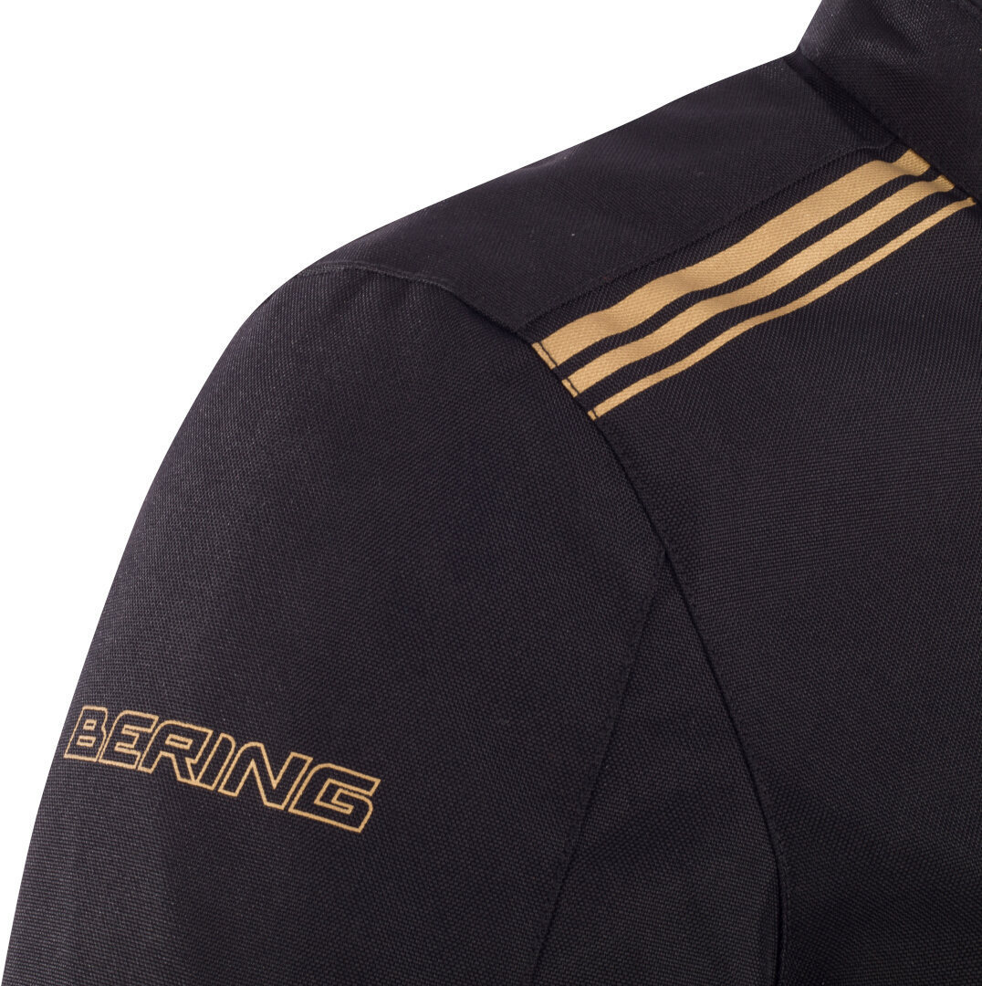 Bering Shine Jachetă textilă impermeabilă pentru motociclete Negru/Auriu 42 Figura 5