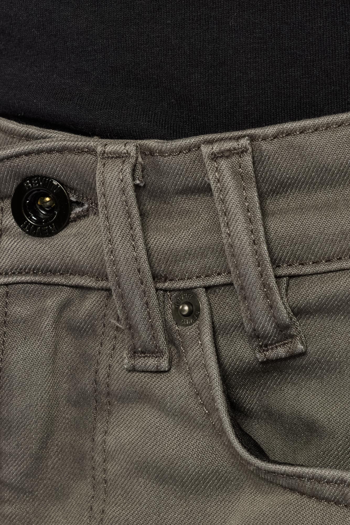 Revit Jamison Slim Motorcykeljeans Sort/oliven 36/34 Figur 10