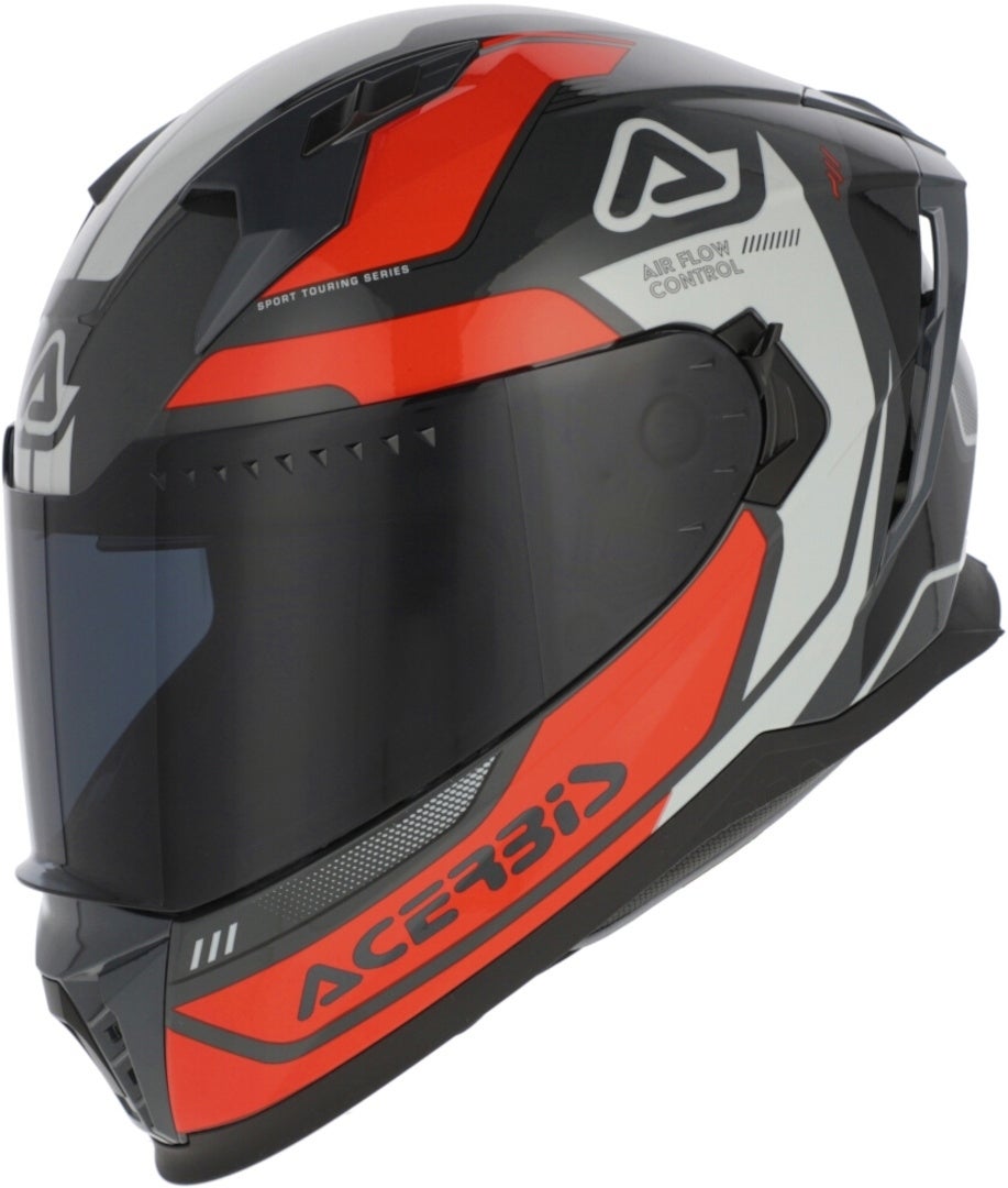 Acerbis X-Way Graphic Logo Helm grau/orange M (57/58) Abbildung 12