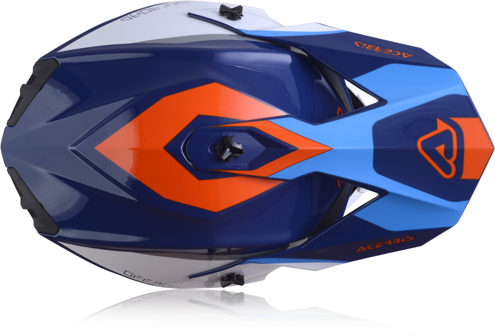Acerbis Linear Casco Motocross blu/bianco L (59/60) Figura 2