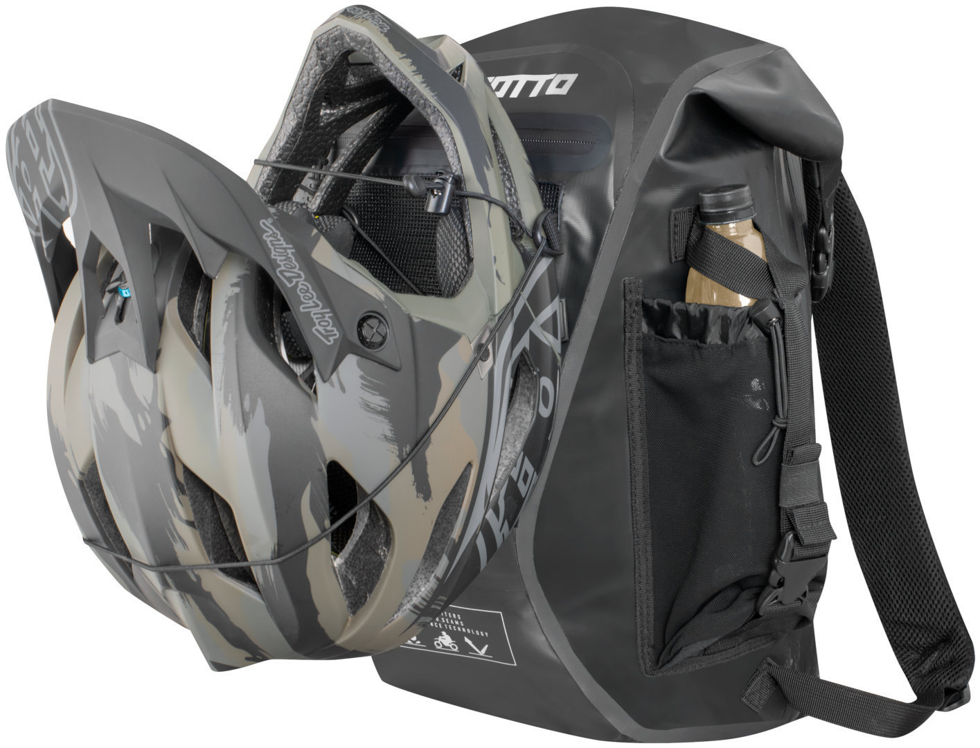 Bogotto Terreno Roll-Top Rucsac impermeabil pentru motocicletă Figura 4