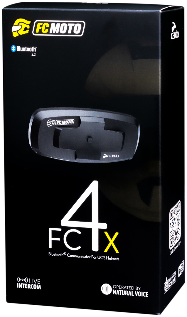 Cardo FC4X FC-Moto Edition Bluetooth Sistem de comunicații cu un singur pachet Figura 1 Cardo FC4X FC-Moto Edition Bluetooth Sistem de comunicații cu un singur pachet Figura 1