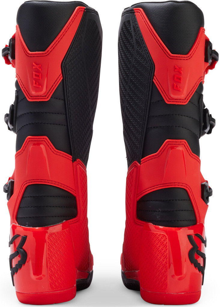 FOX Comp 2023 Stivali da motocross giovanile rosso/nero 3 Figura 4