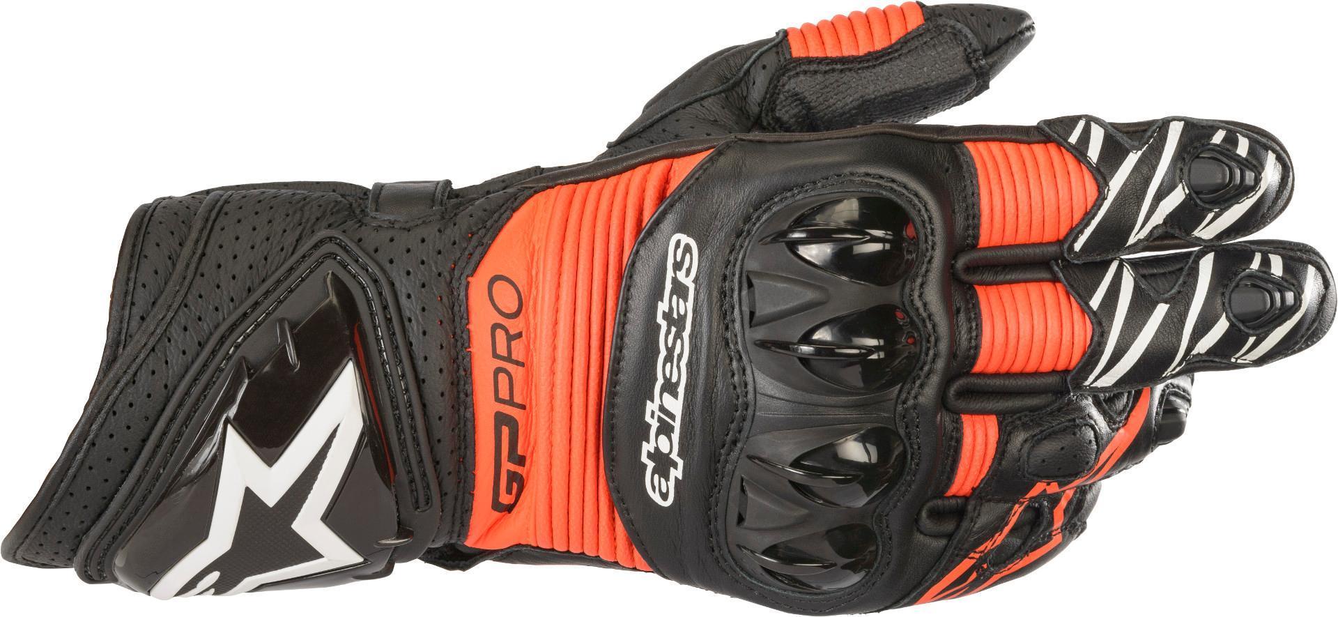 Alpinestars GP PRO R3 Motorradhandschuhe schwarz/rot S Abbildung 1