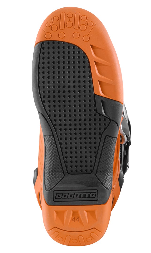 Bogotto MX-7 G Bottes de motocross Orange/Noir 42 Figure 5