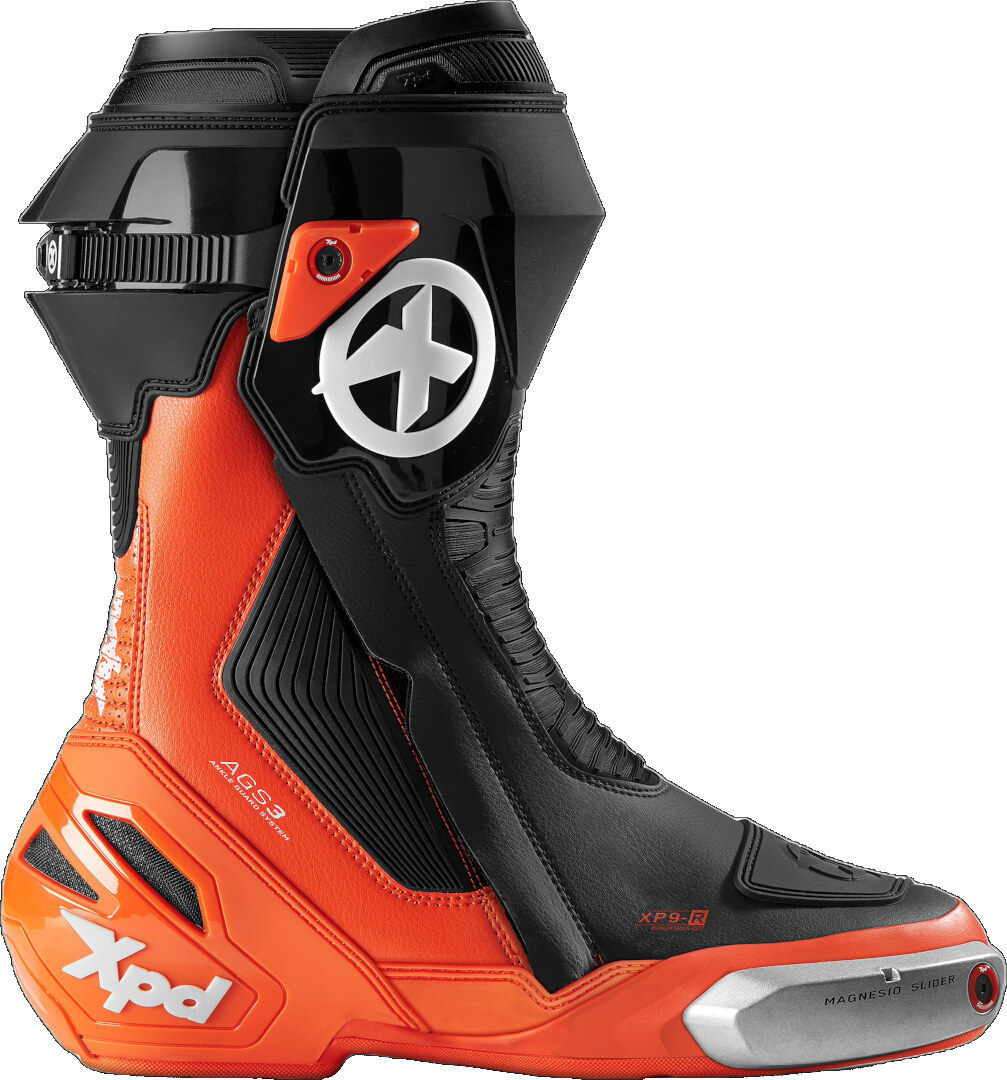 XPD XP9-R Motorcycle Boots black/orange 46 Figure 1
