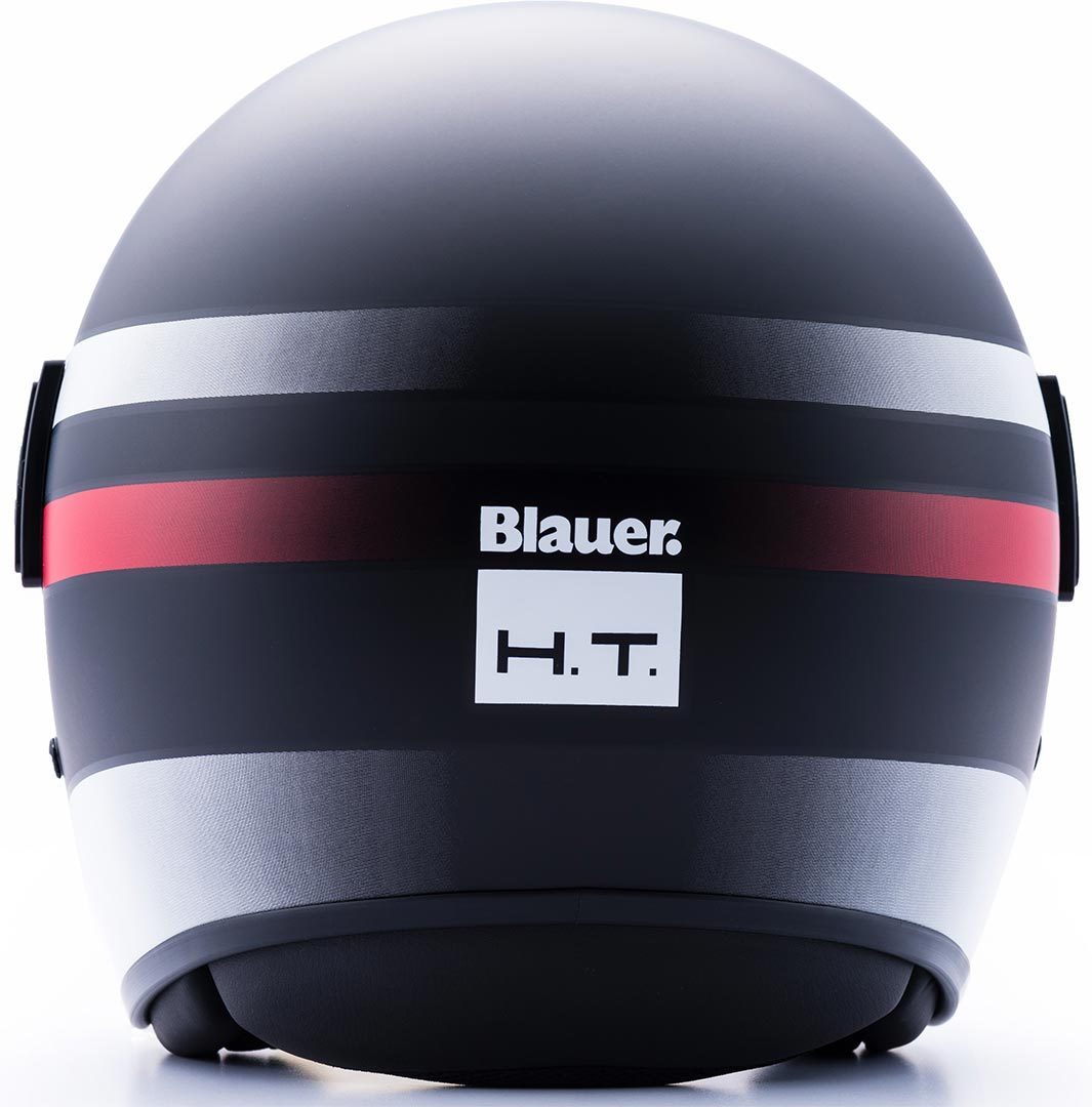 Blauer POD Stripes Capacete a jato preto/branco/vermelho L (59/60) Figura 2