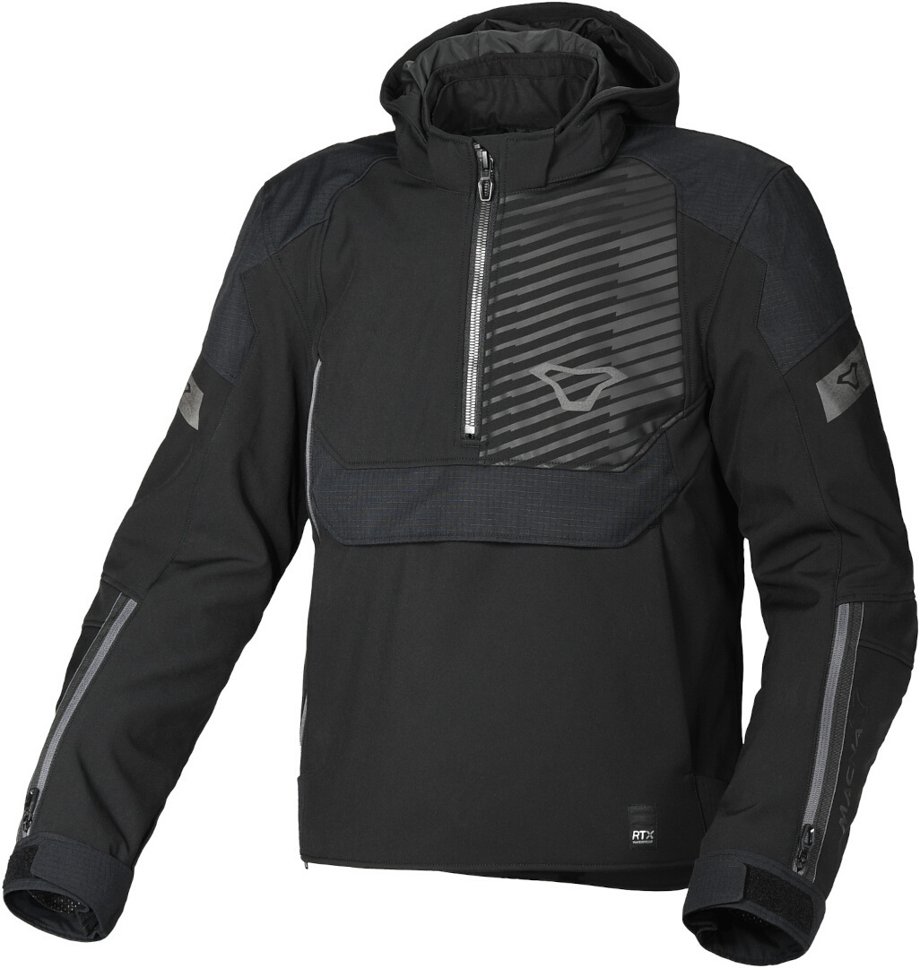 Macna Traffiq waterproof Motorcycle Textile Jacket black XL Figure 1