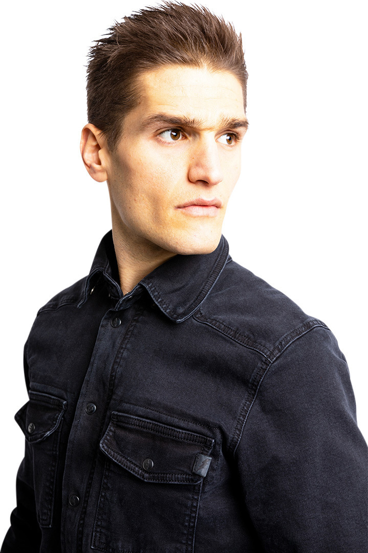 John Doe Motoshirt XTM Denim Camicia da moto nero L Figura 9