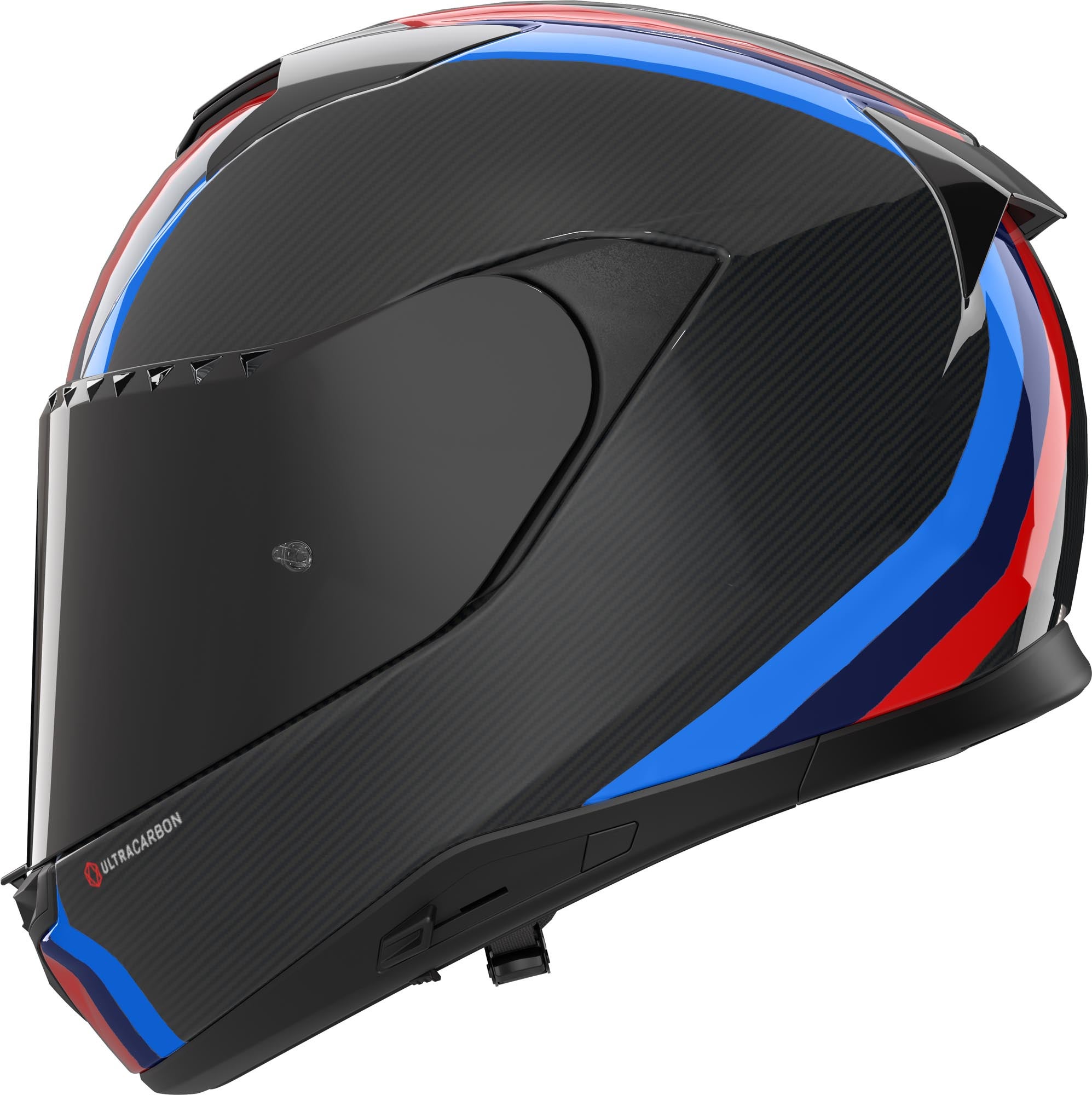 Nolan X-904 Ultra Carbon Gemini Helm schwarz/blau/rot XL (62) Abbildung 5