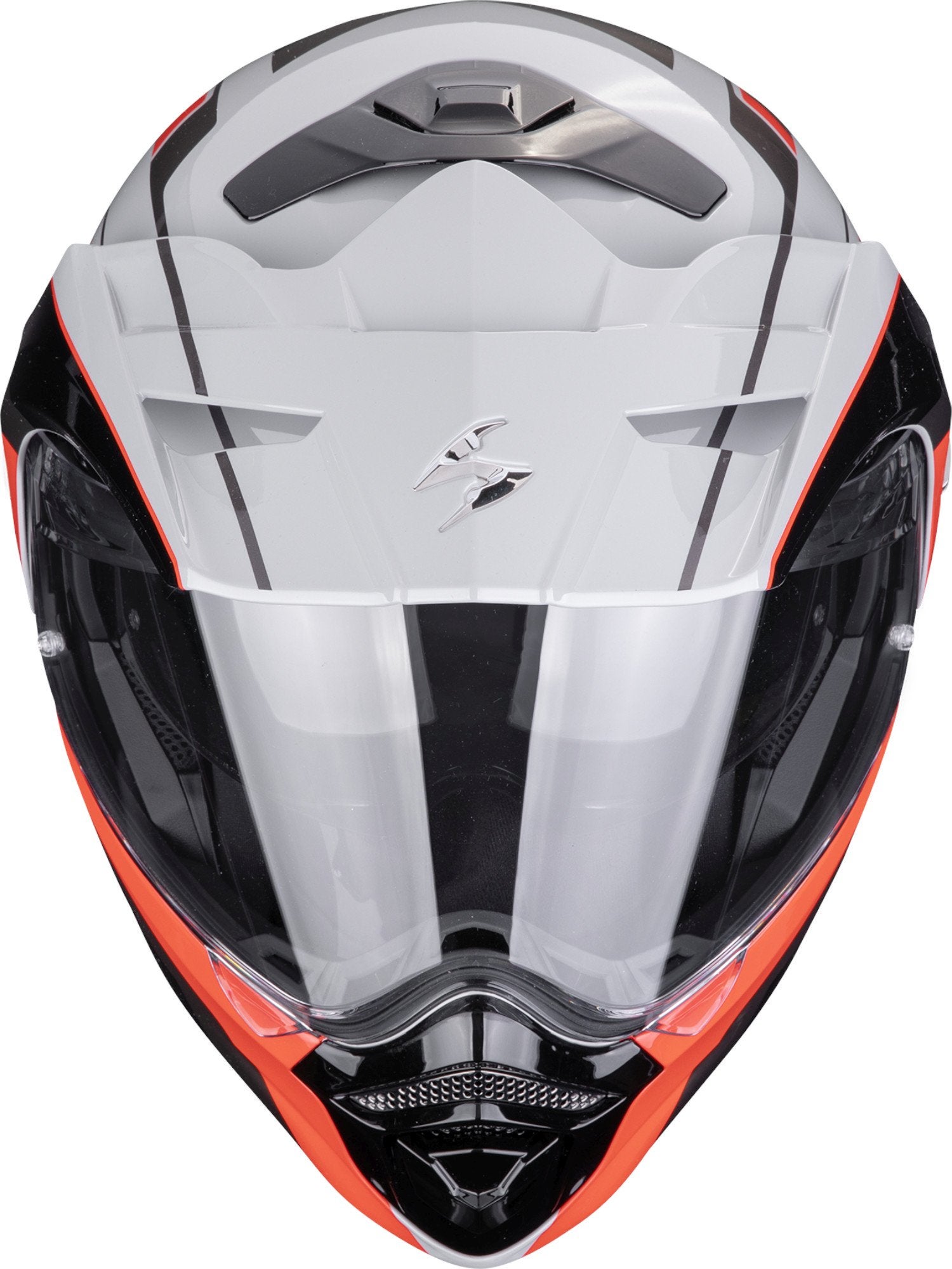 Scorpion ADX-2 Kamps Enduro helm grijs/zwart/rood L (58/59) Figuur 2