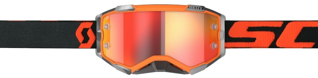 Scott Fury Chrome Ochelari de motocross Portocaliu/Negru Figura 3