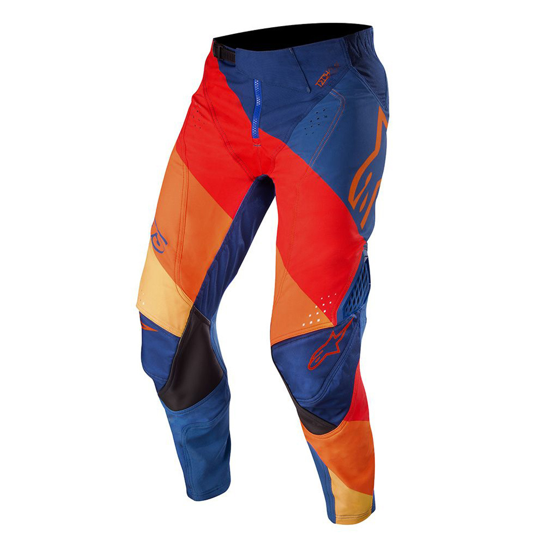 Alpinestars Techstar Venom Pantalon Motocross 2018 bleu/rouge 34 Figure 1