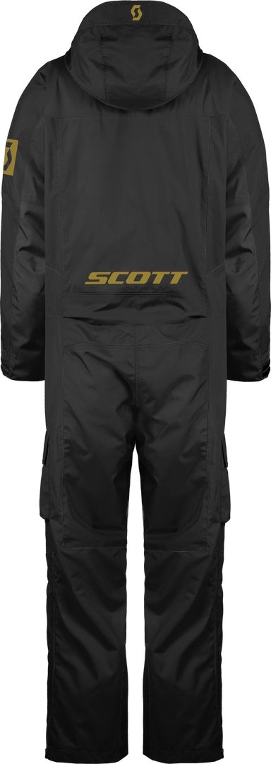 Scott Back-X Dryo 2024 One Piece Snowmobile Suit black Short XL Figure 2