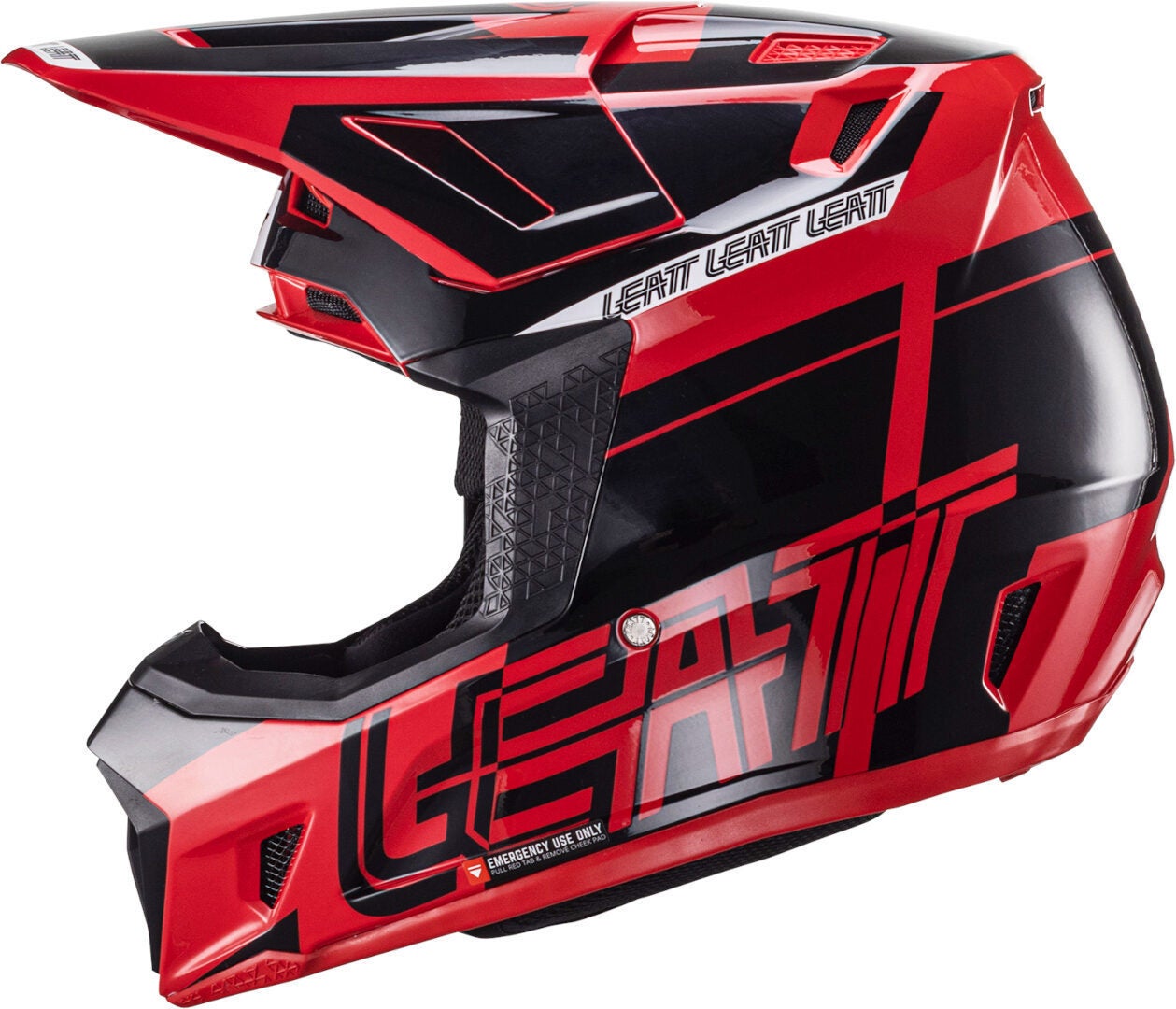 Leatt 7.5 V24 Casco da motocross con occhiali nero/rosso S (55/56) Figura 6