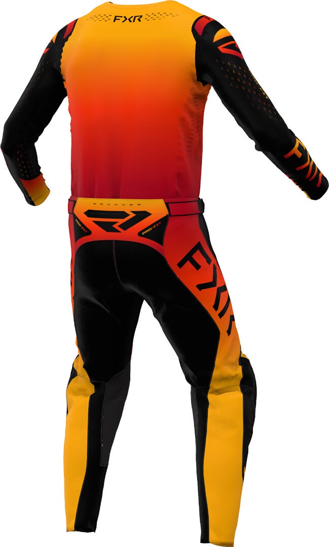 FXR Helium LE Motocross Jersey orange/rot M Abbildung 4