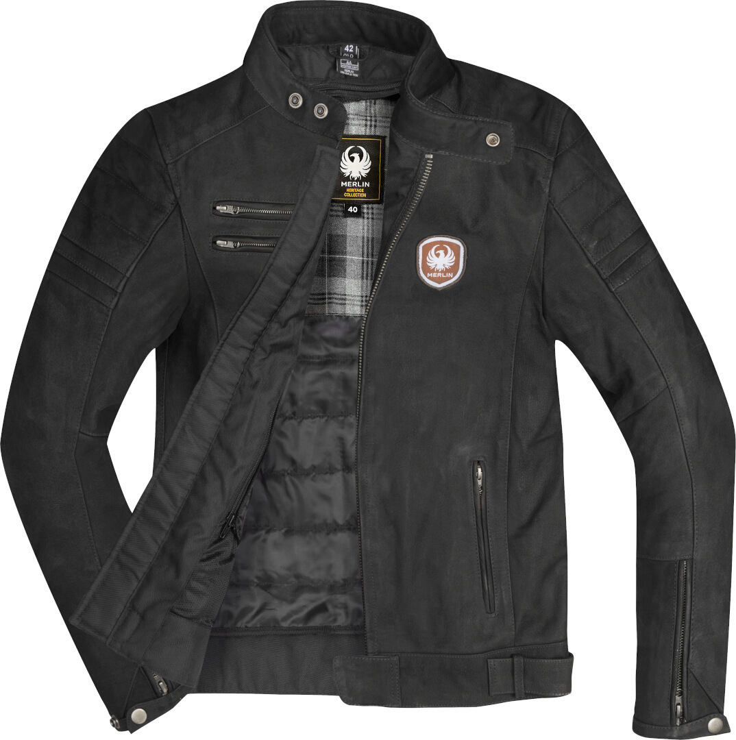 Merlin Alton Motorcycle Leather Jacket black 3XL Figure 2