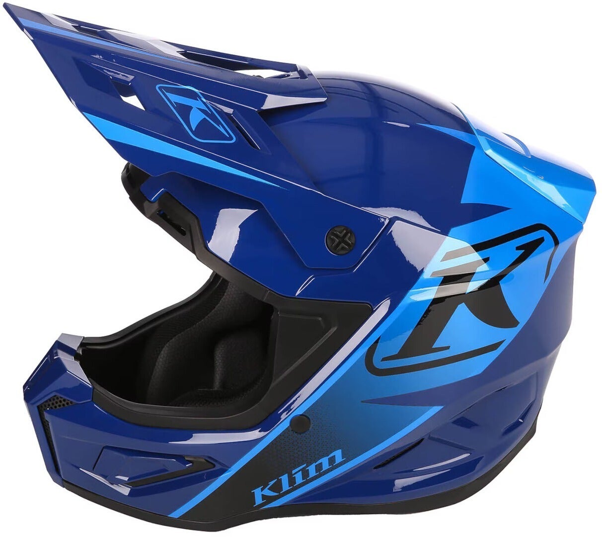 Klim T1 Freeride Snowmobil Helm dunkelblau/hellblau M (57/58) Abbildung 7