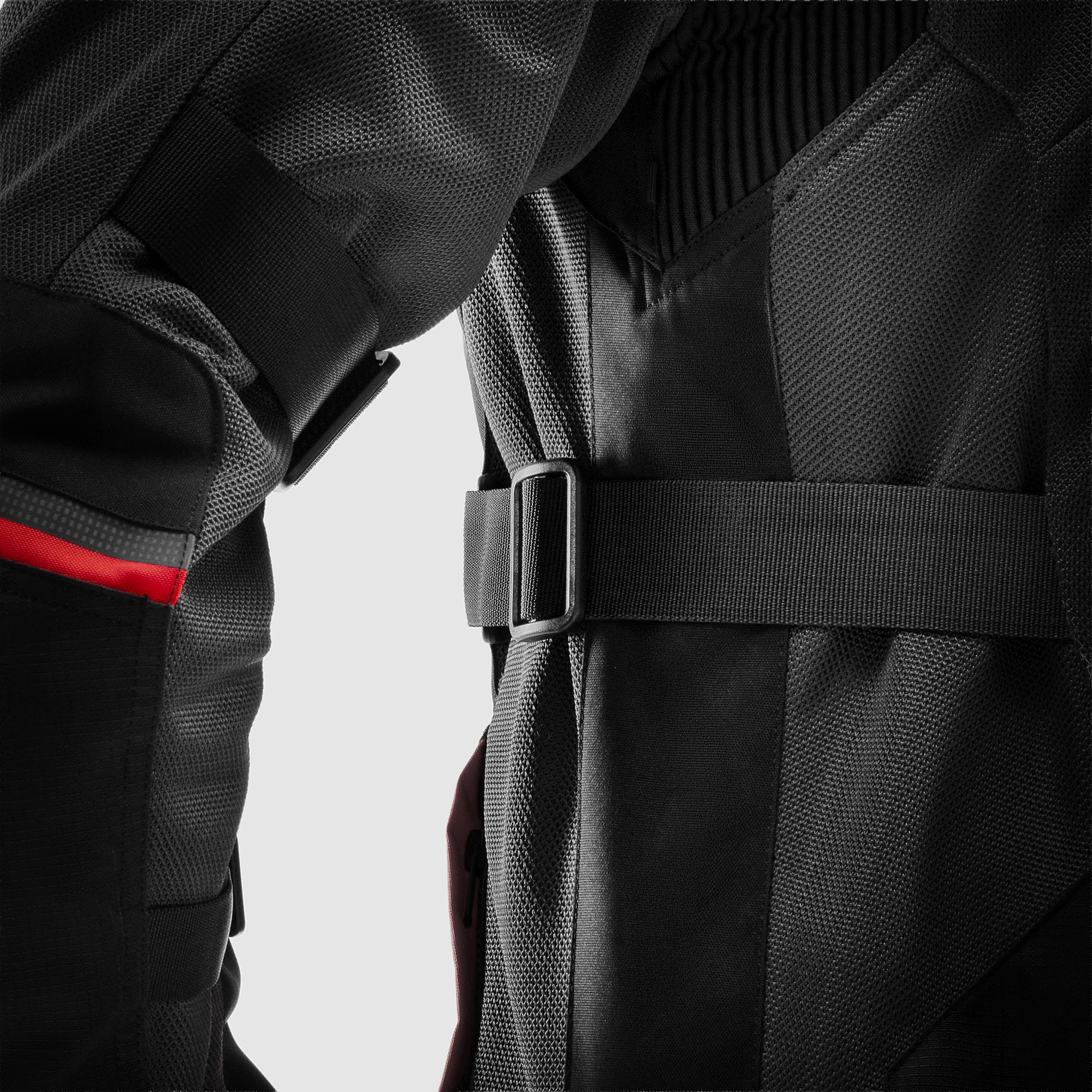 Rebelhorn Scandal 3 Motorcycle Textile Jacket black/grey/red M Figure 9