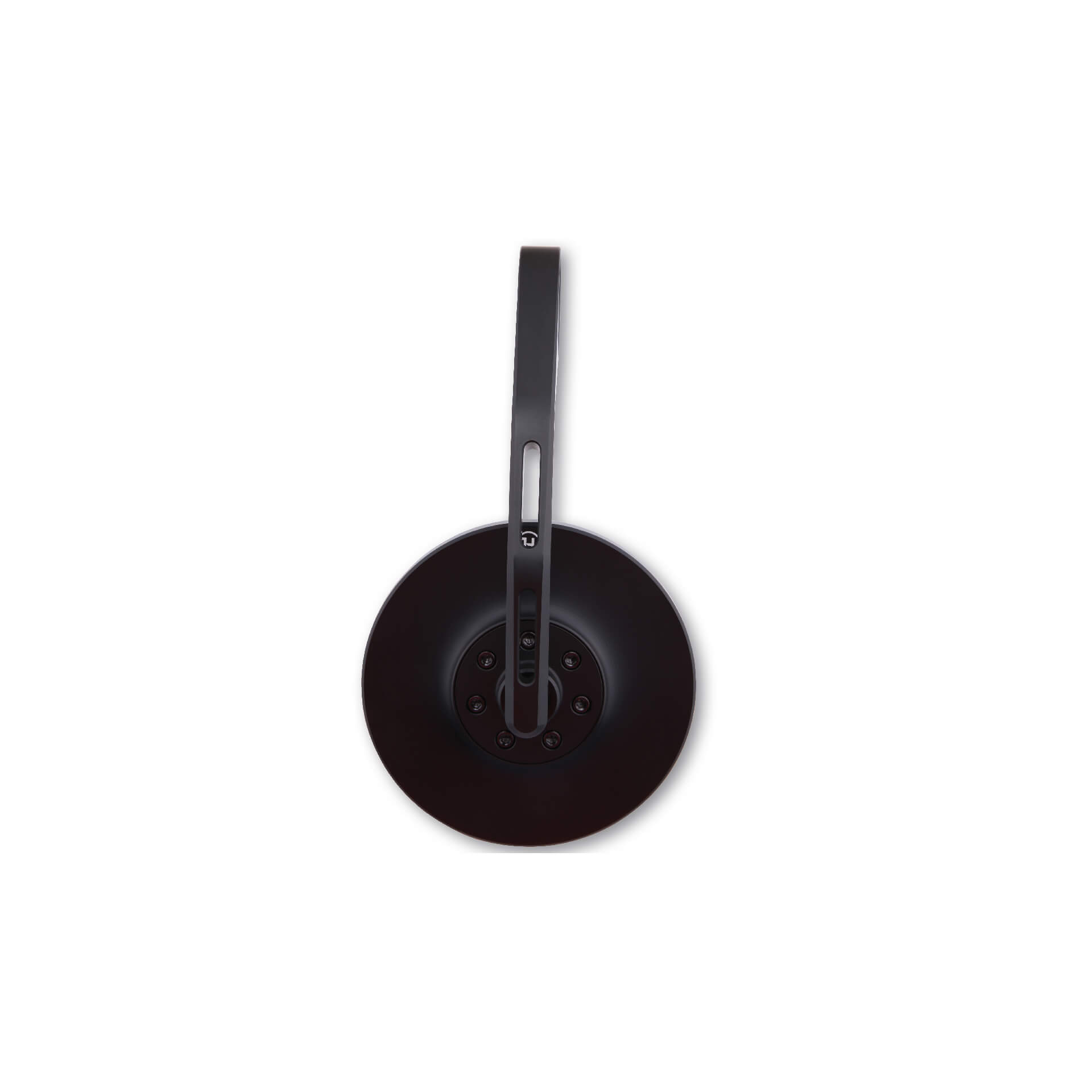 HIGHSIDER CONERO 2 Lenkerendenspiegel, lang, Stück Black Matt Figur 2
