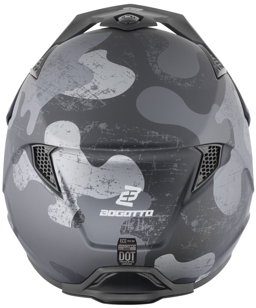 Bogotto Radic Camo 22.06 Casco nero opaco S Figura 13