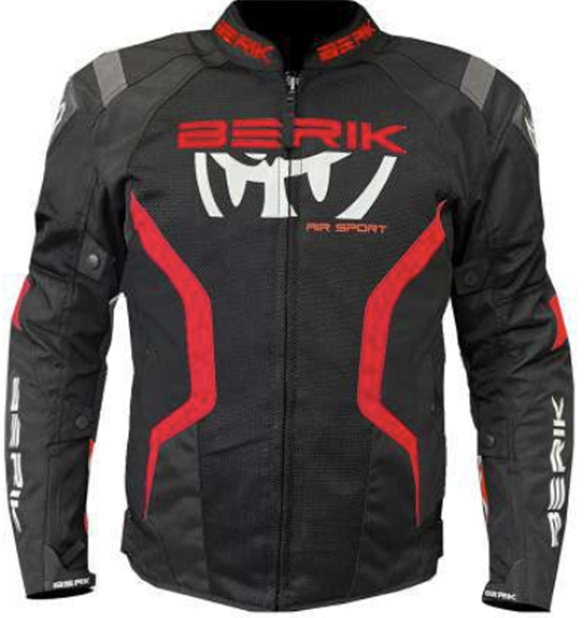 Berik Lalxa Motorcycle Textil Jacket black/red 52 Figure 1