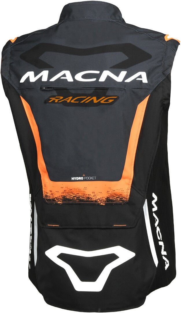 Macna Landmark Motorcross Jas zwart/grijs/oranje XL Figuur 4