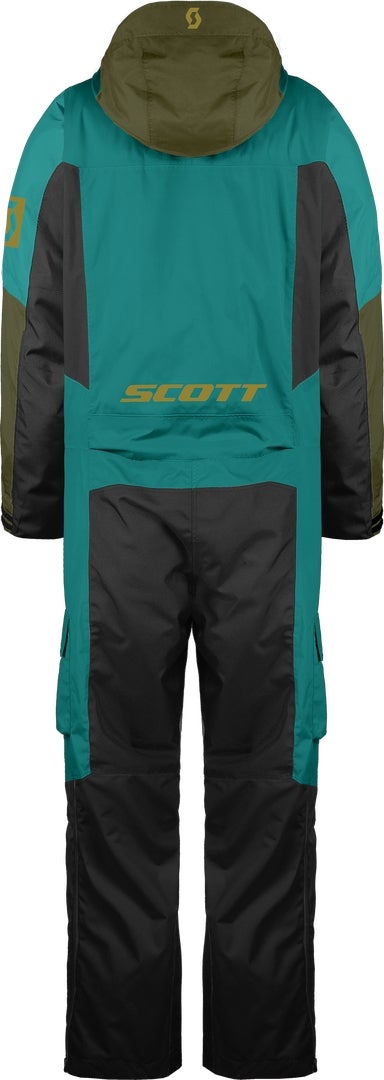 Scott Back-X Dryo 2024 Combinaison de motoneige une pièce Sarcelle/Vert 2XL Figure 2