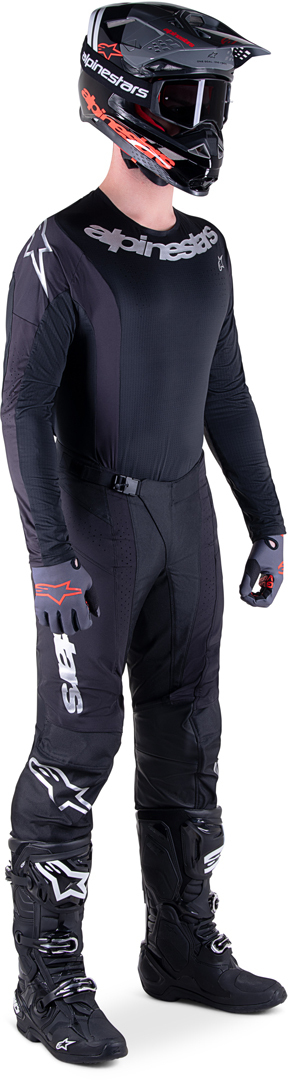 Alpinestars Techstar Arch Motocross Jersey preto M Figura 3