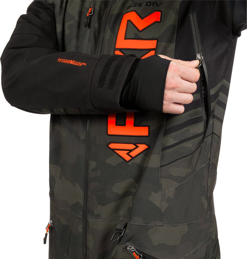 FXR Helium Lite 2025 1-piece Snowmobile Suit camouflage 3XL Figure 4