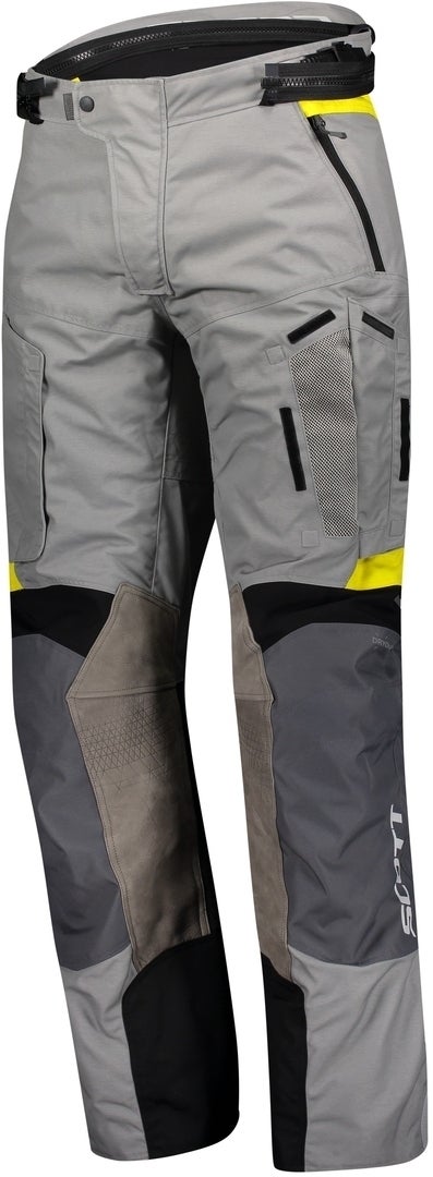 Scott Dualraid Dryo Motorcycle Textile Pants grey/yellow XL Figure 1