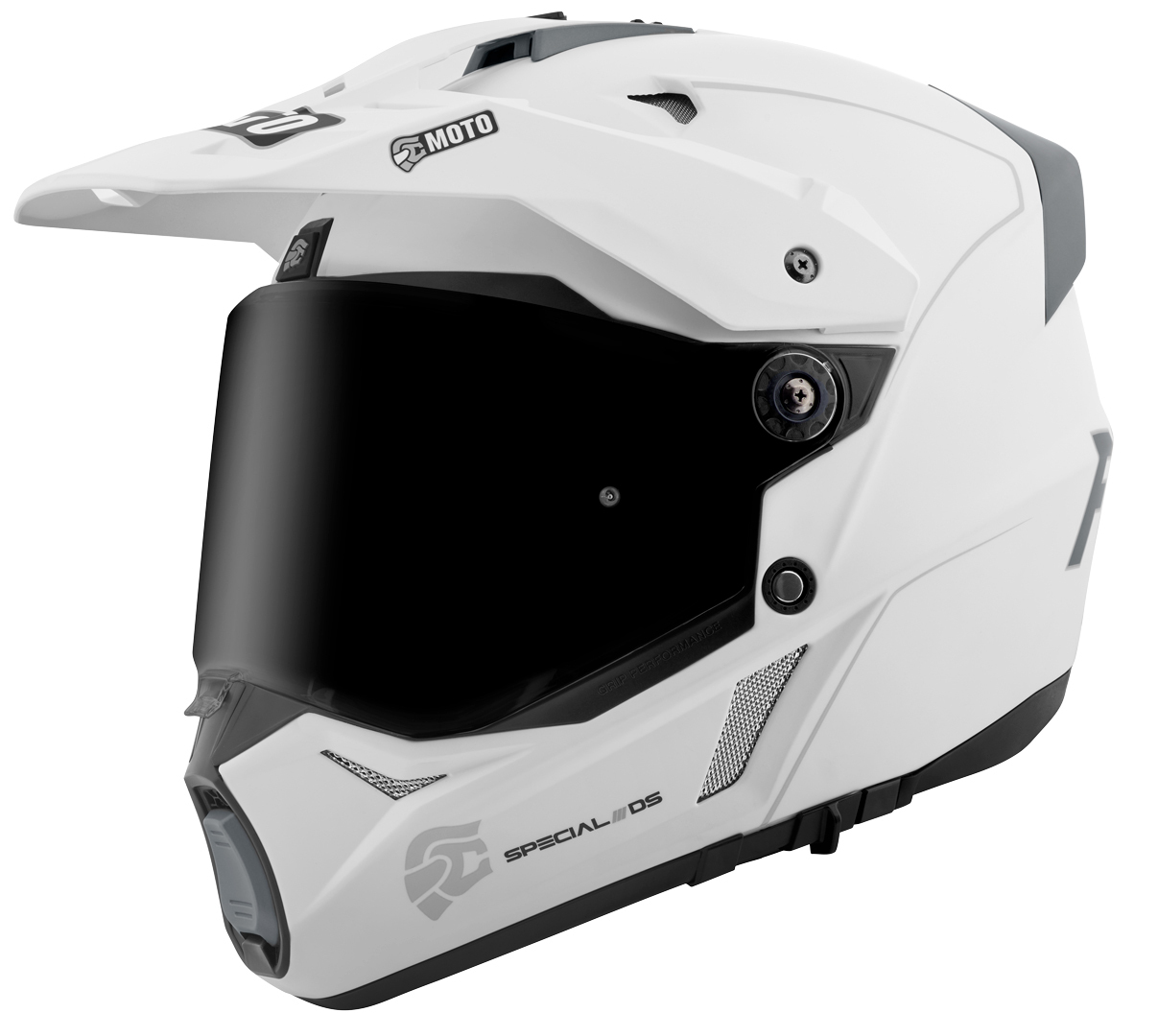 FC-Moto Merkur Pro Straight Cască Enduro Alb mat XS Figura 2