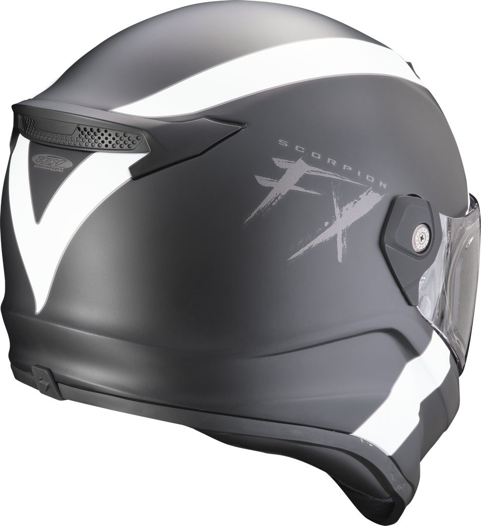 Scorpion Covert FX Gallus Helm schwarz matt/weiß M (57/58) Abbildung 2