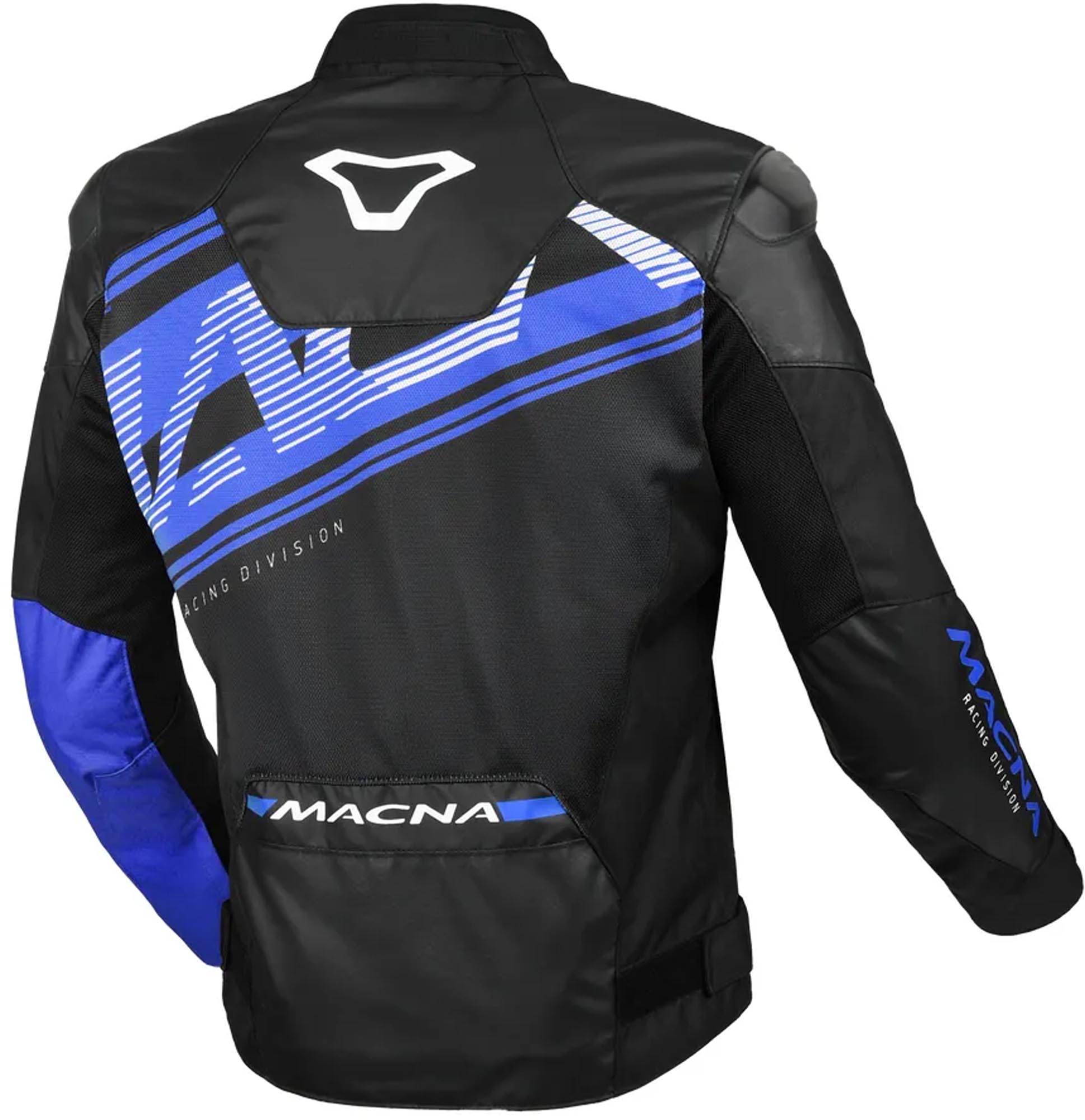 Macna Sevent waterproof Motorcycle Textile Jacket black/blue/white L Figure 2