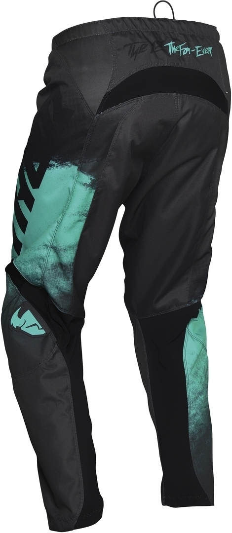 Thor Sector Vapor Motocross bukser grøn/mørkegrå 36 Figur 2