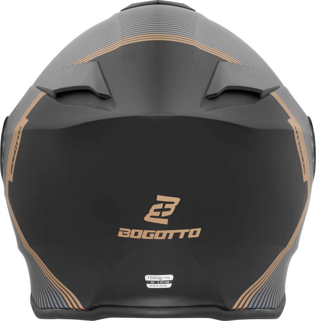 Bogotto H271 Wayke Helmet black matt/brown S Figure 6