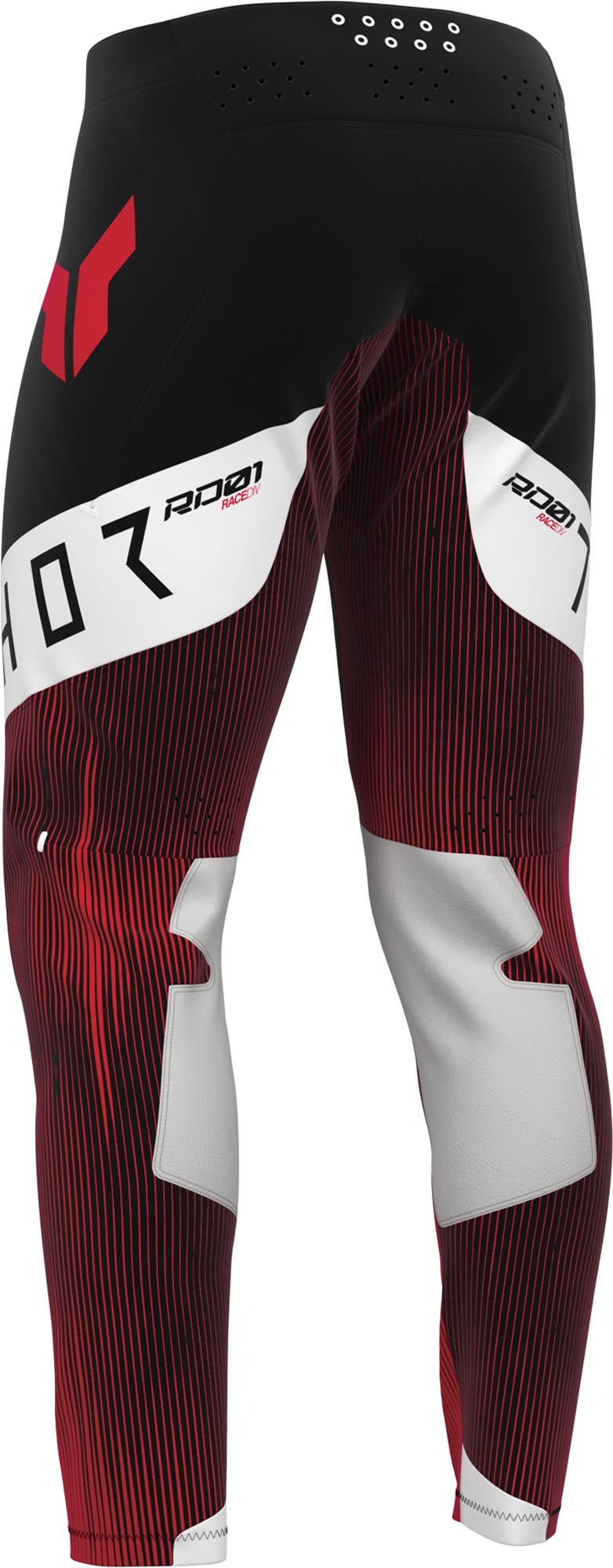 Thor Sportmode Vanish Motocross Pants black/red 29 Figure 2