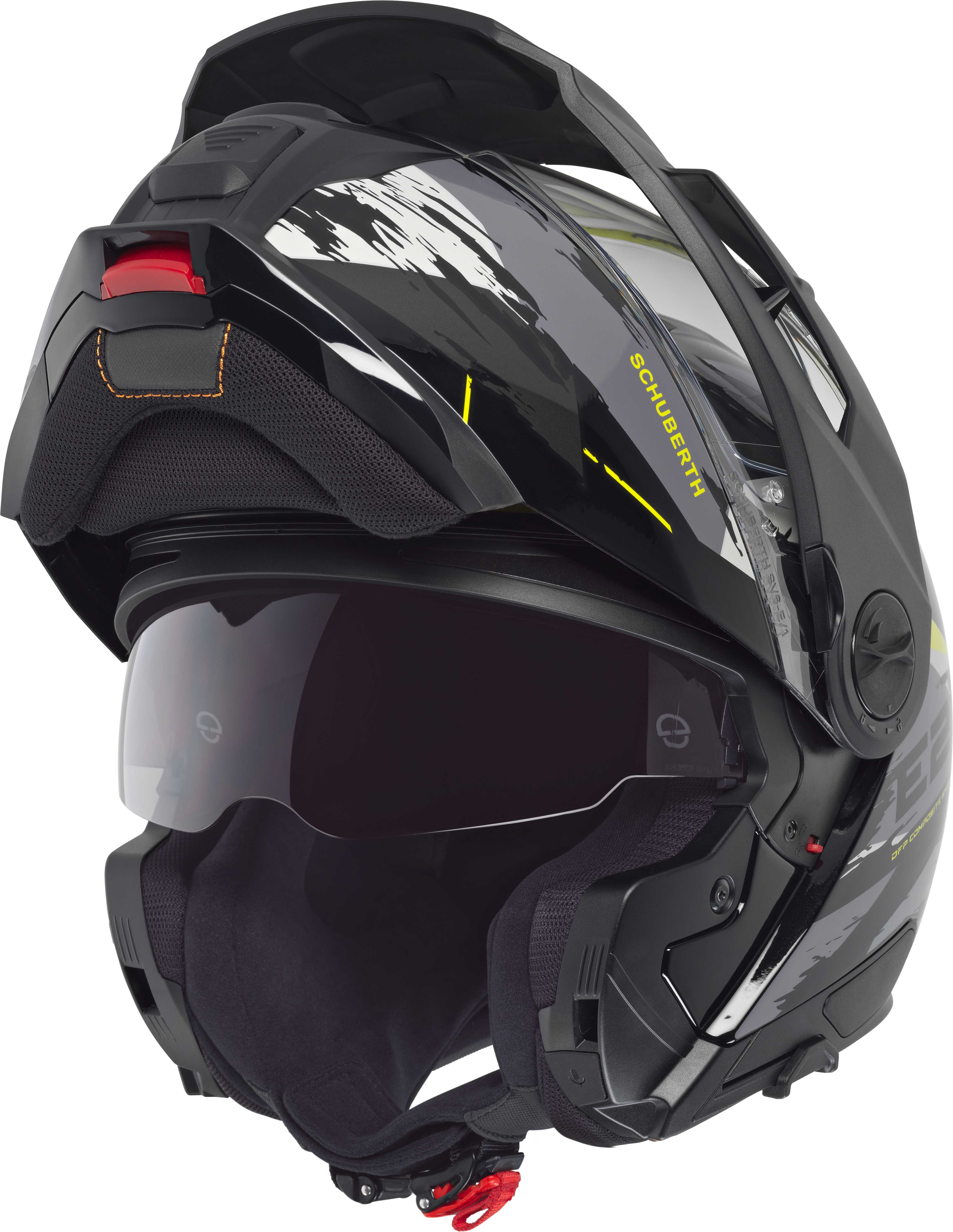 Schuberth E2 Trail Шлем чёрный/серый/жёлтый S (55) Рисунок 6