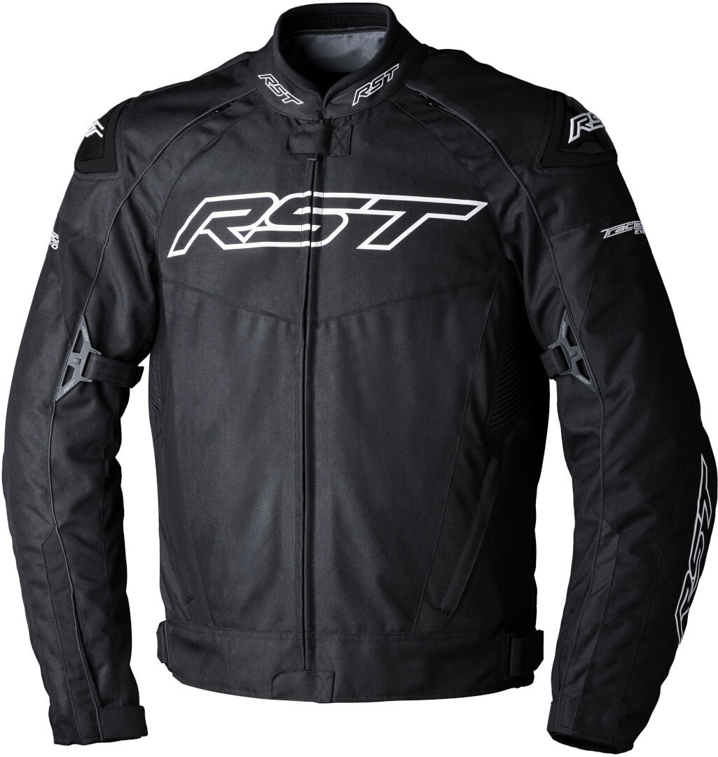 RST Tractech EVO 5 waterdichte motorfiets textiel jas Zwart 6XL Figuur 1