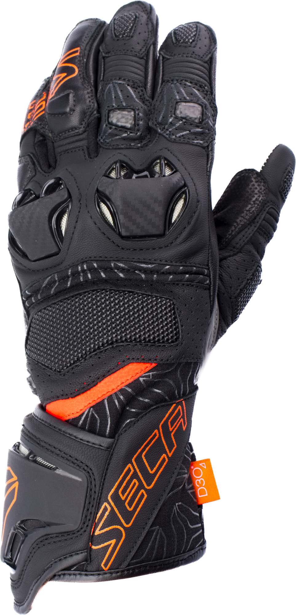 Seca Ukemi Pro Motorcycle Gloves black/red L Figure 2