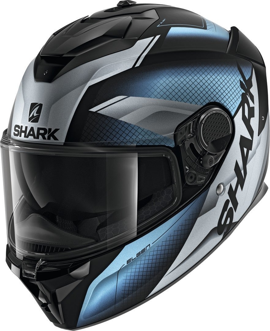 Shark Spartan GT Elgen Casco nero opaco/blu L (59/60) Figura 1