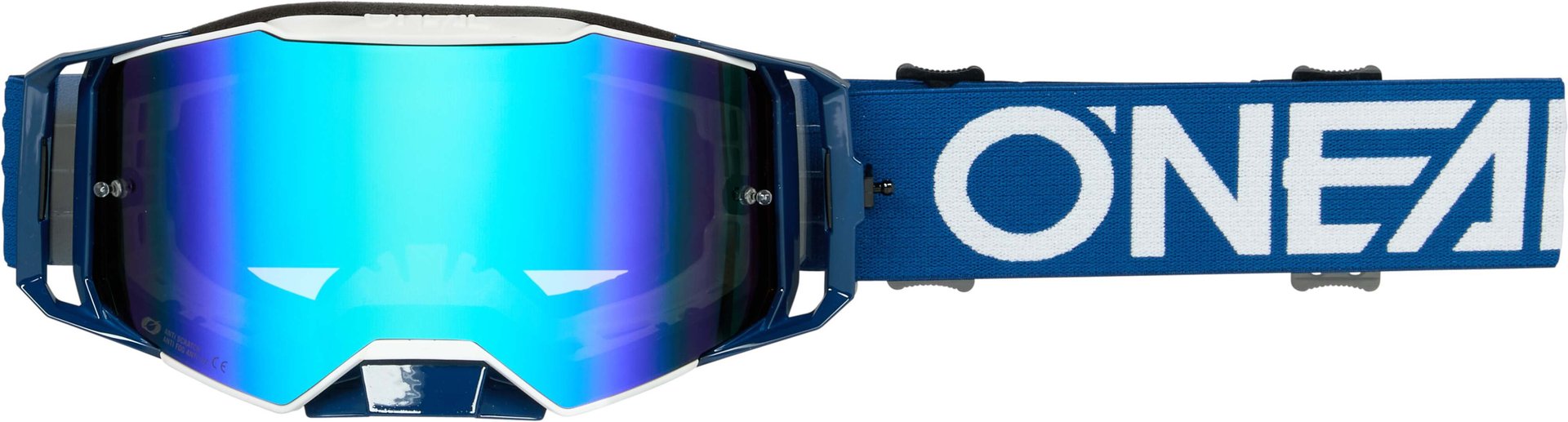 Oneal B-55 Cram Ochelari de motocross Albastru/Alb Figura 4