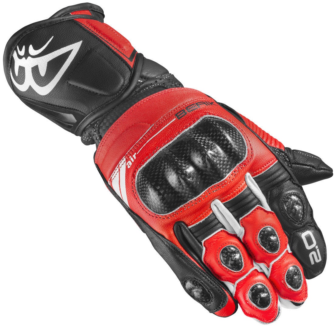 Berik ST-Evo Motorcycle Gloves red/black 2XL Figure 1