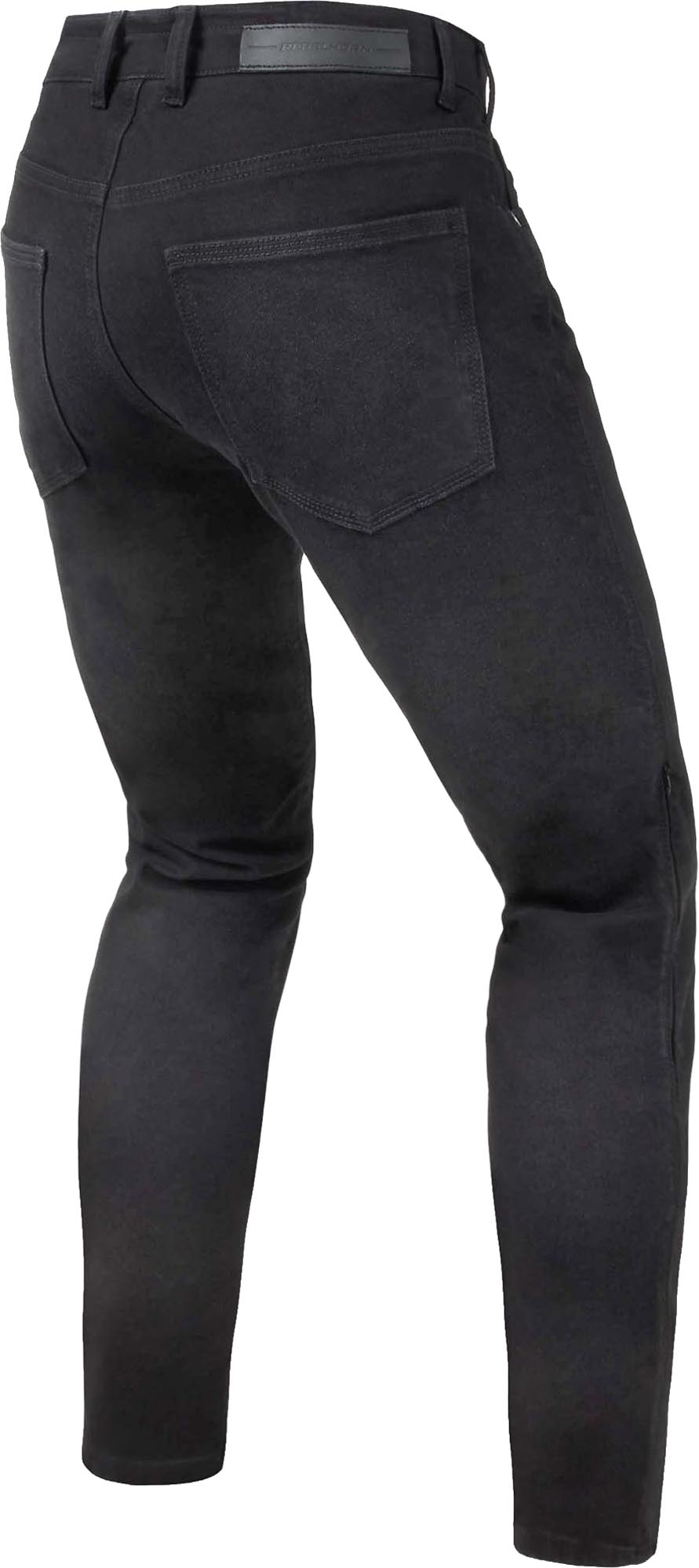 Rebelhorn Classic 3 Skinny Fit Motorcykeljeans Svart, urtvättad 30/34 Figur 2