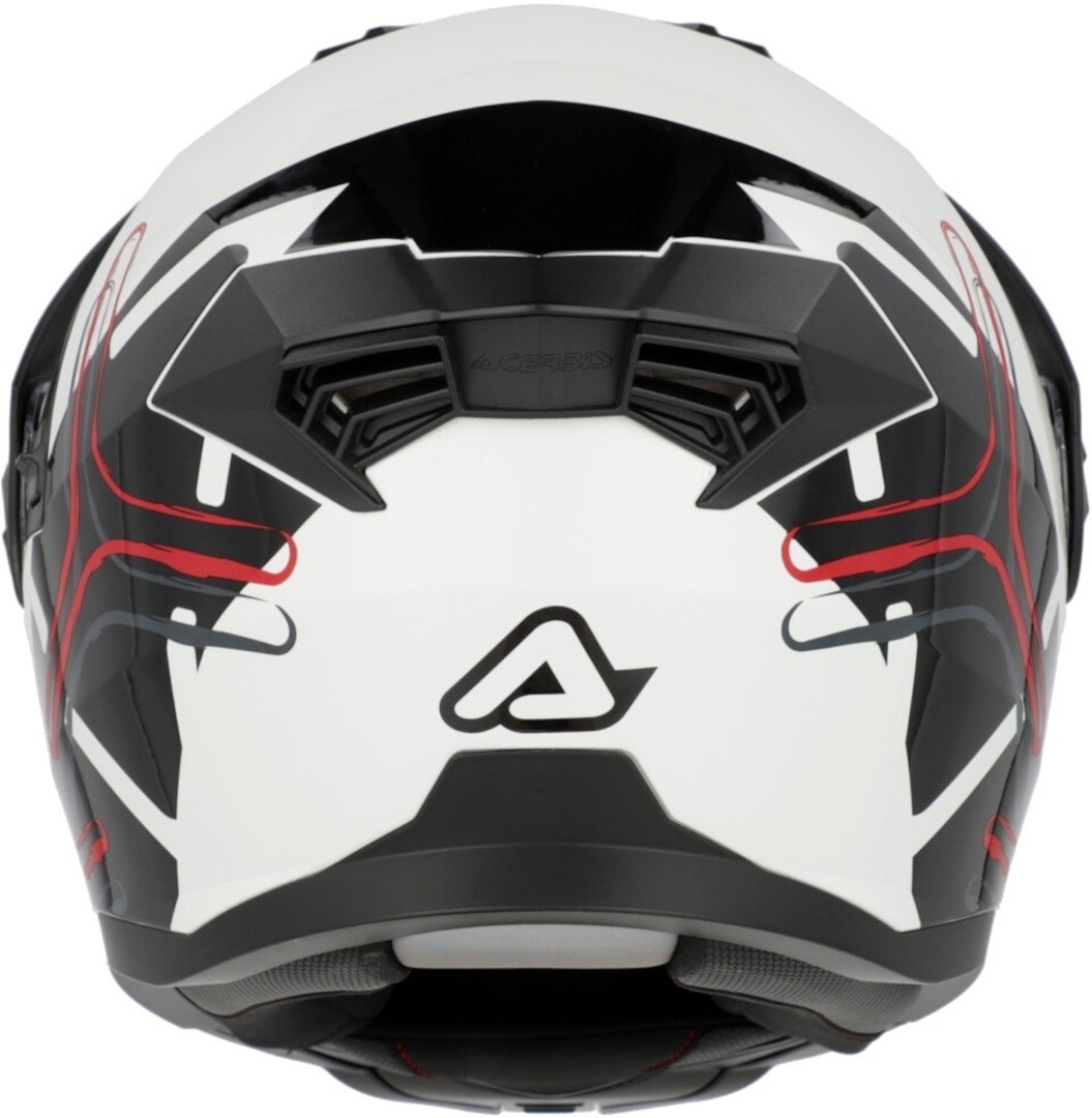 Acerbis Rider Graphic Casco Blanco/Negro M (57/58) Figura 7