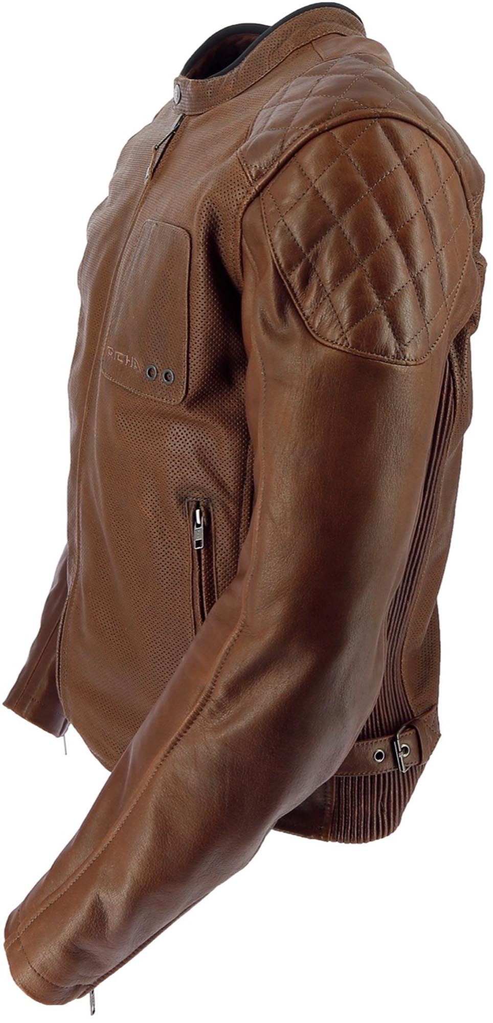 Richa Yorktown 2025 perforierte Motorrad Lederjacke 54 Abbildung 2