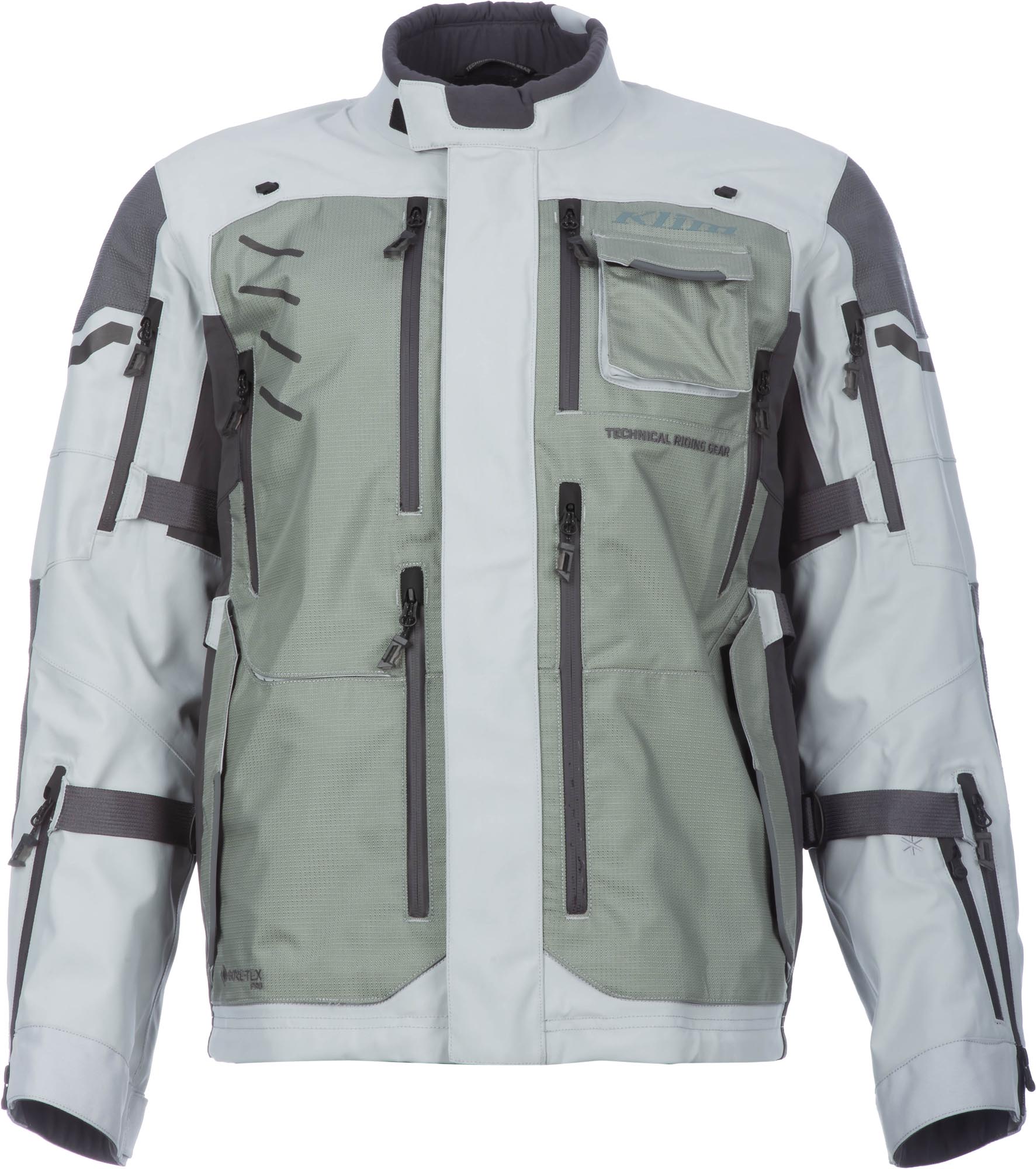 Klim Badlands Pro Rogue Gore-Tex Motorrad Textiljacke hellgrau Lang M Abbildung 3