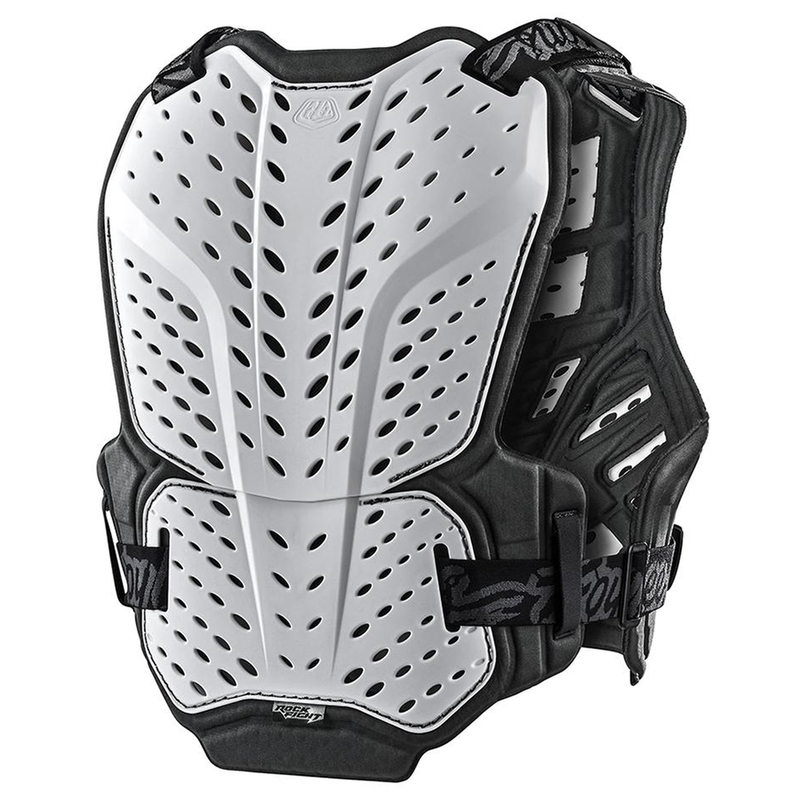 Troy Lee Designs Rockfight Youth Bröstskydd - Vit Figur 3