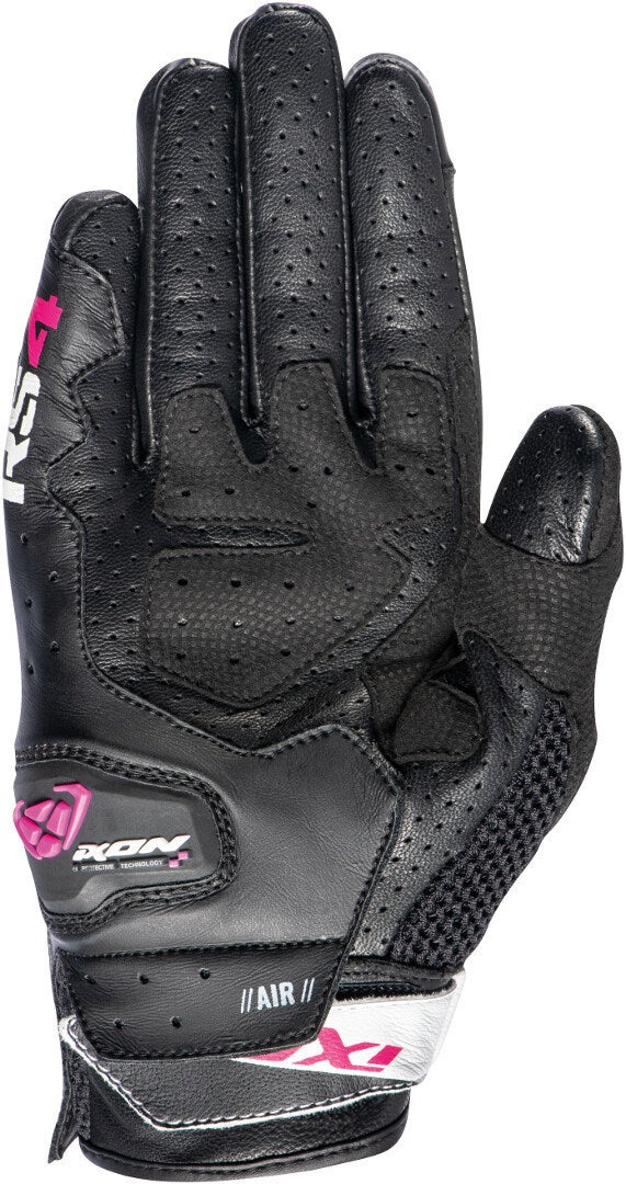 Ixon RS4 Air Motorcykelhandsker til damer sort/pink M Figur 2